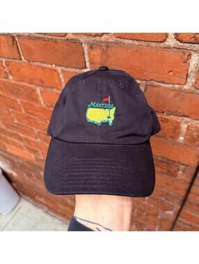 the masters golf tournament strap back hat OS